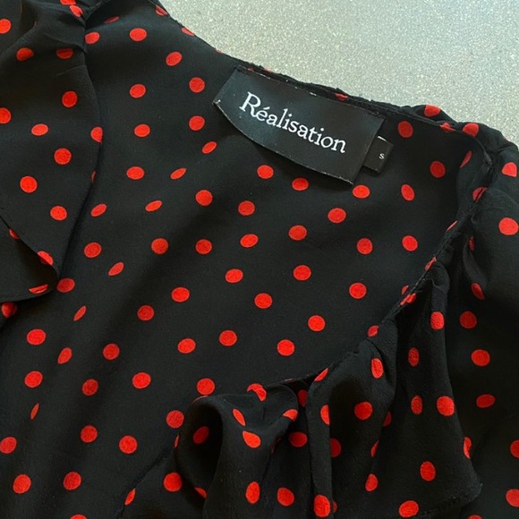 Dead stock Réalisation Par italia spot Alexandra dress - Picture 2 of 3